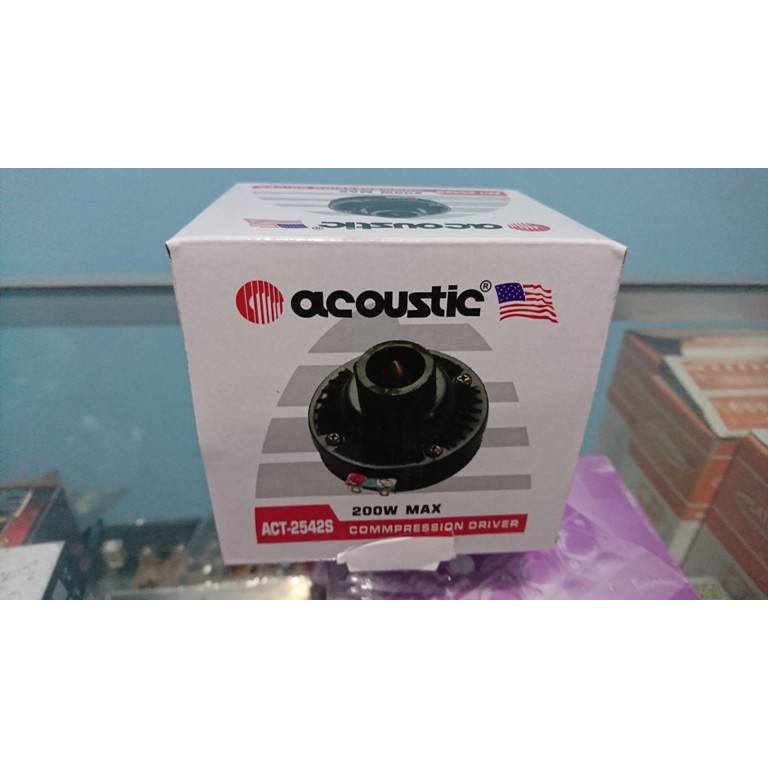 DRIVER TWEETER ACOUSTIC 200W 1INCH ACT2542S