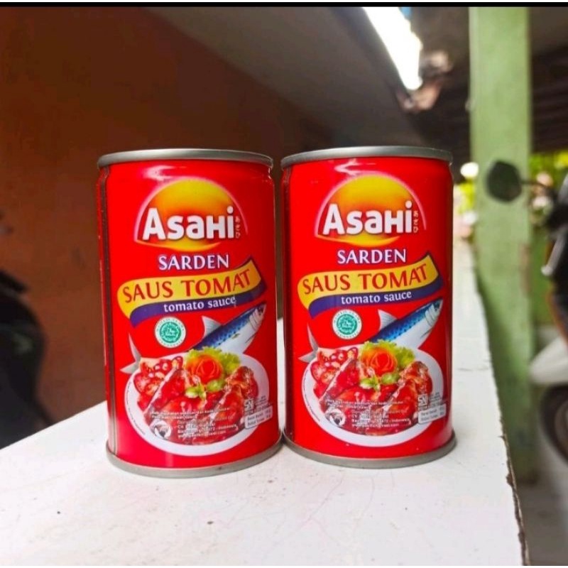 

asahi sarden saus pedas/saus tomat 155g