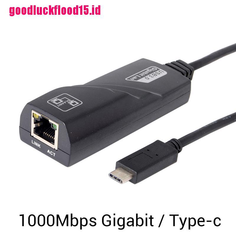 {LUCKID}1000Mbps Type-c USB-C to RJ45 Gigabit Ethernet LAN Network Adapter Cable