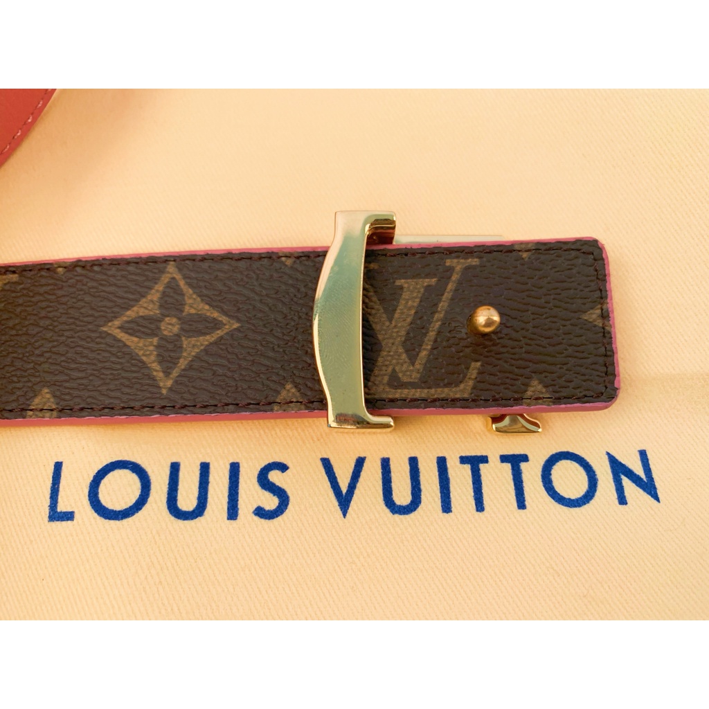 premium ikat pinggang LV iconic 20mm reversible belt monogram M0557V