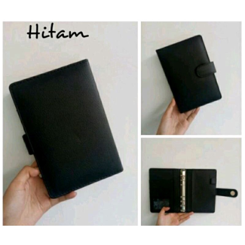 

Binder polos A6 (6ring) 14 warna binder keuangan