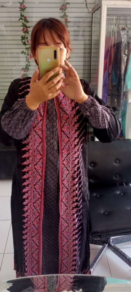 Coupel Batik Dolbi Dolby Dobbi Dobby Motif Modang