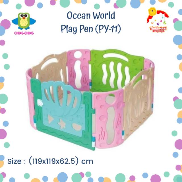 Ocean World Playpen Ching-ching (PY-11) Pagar Bayi