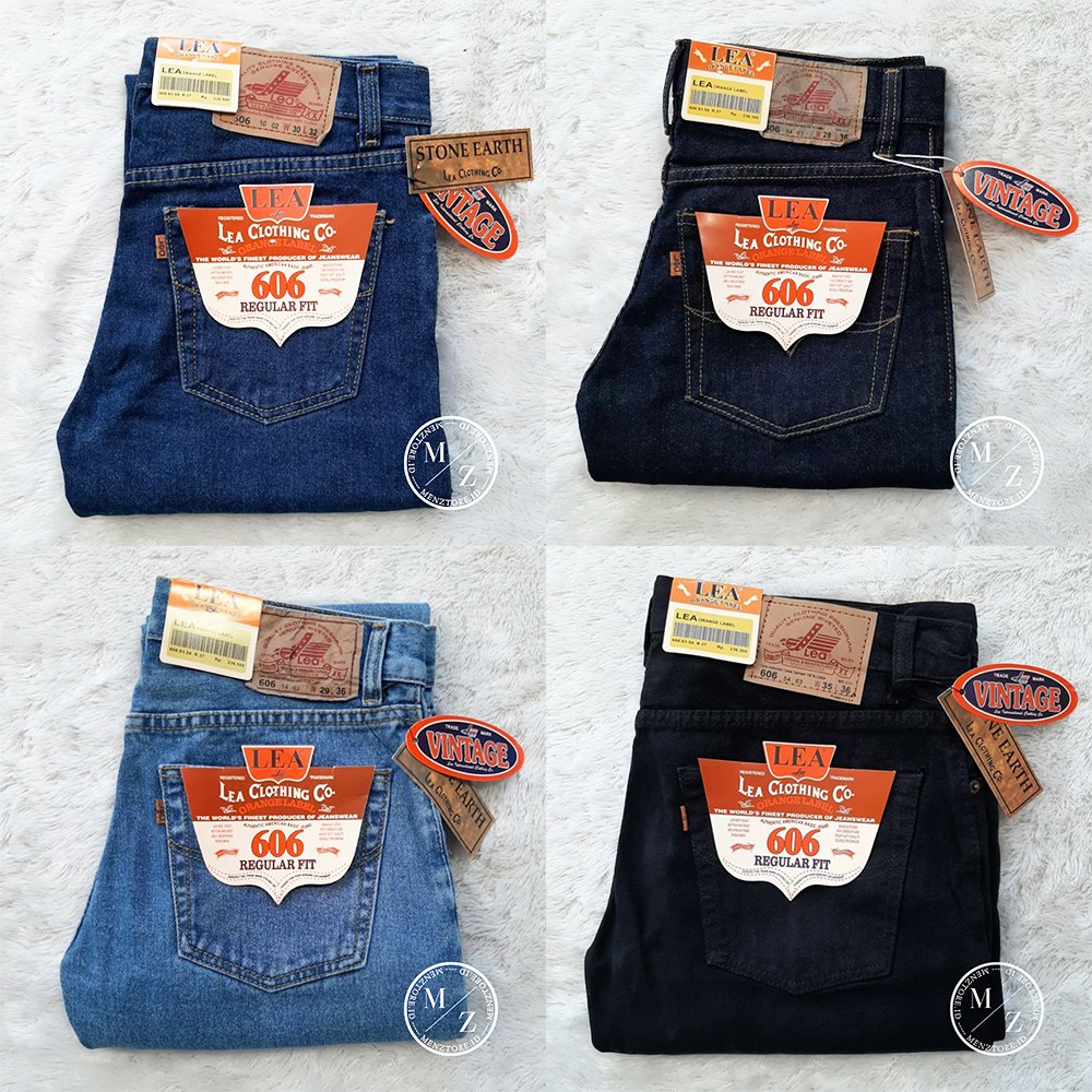 Celana Jeans Pria Standar Straight Jeans Cowok Jens Pria Reguler Bahan Tebal Murah