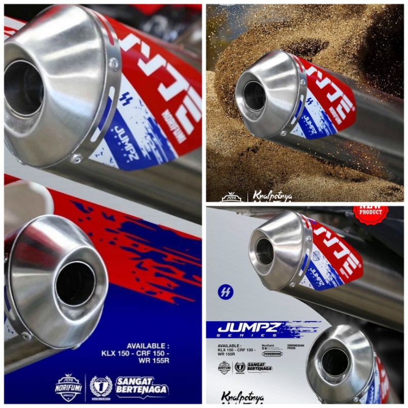 Knalpot Norifumi jumpz klx 150 crf150