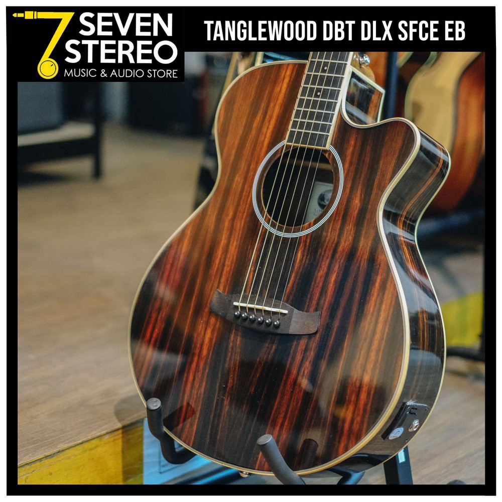 Tanglewood DBT DLX SFCE EB Acoustic Electric Guitar