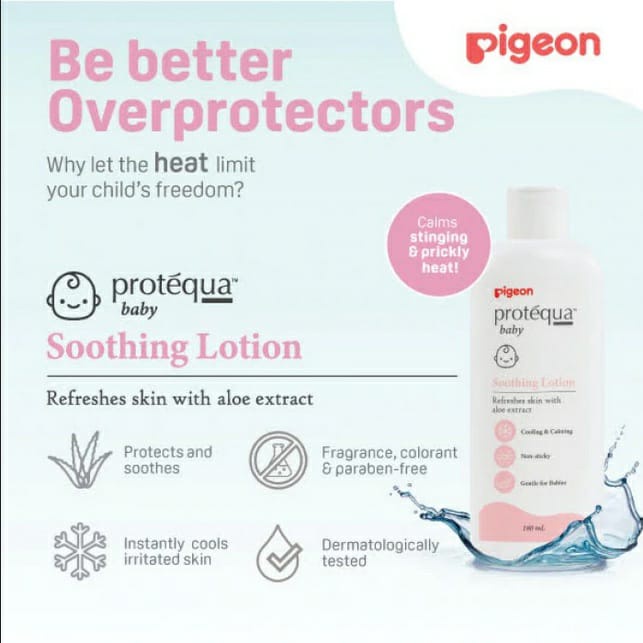 Pigeon Protequa Baby Soothing Lotion 180ml