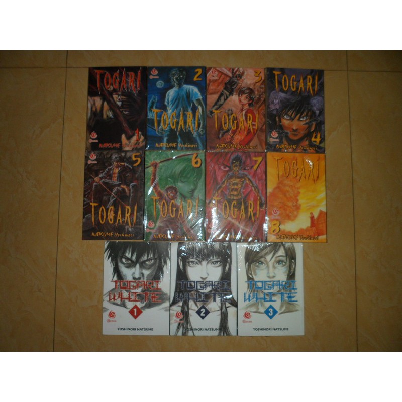 Komik Togari 1-8 + Togari White 1-3 Tamat Mulus