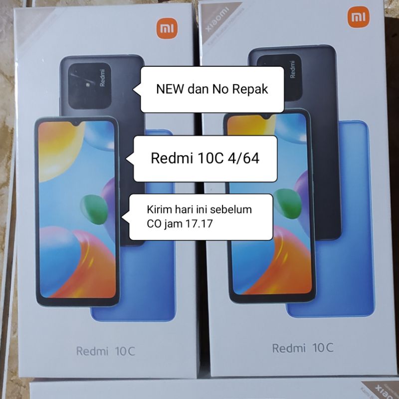 Redmi 10C 4/64 Garansi Resmi
