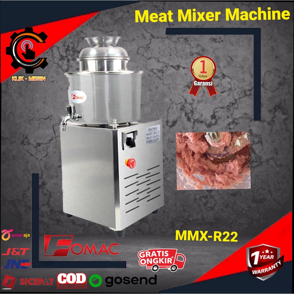 Mesin Oengaduk Adonan Bakso Meat Mixer MMX-R22 Fomac