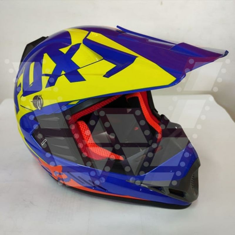 Helm Motor Trail Anak size XXL merk FOX