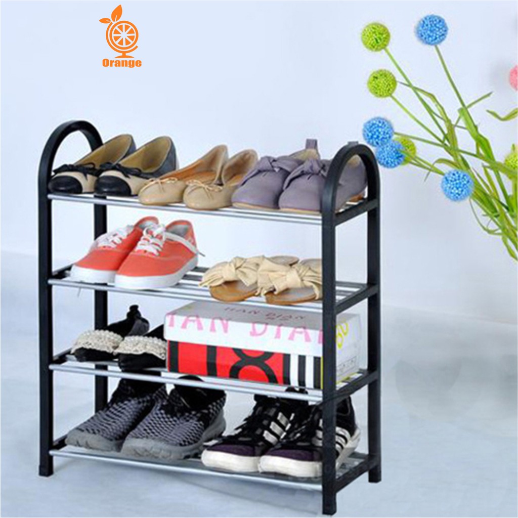 Rak Sepatu Stainlees Rak Sepatu Susun Rak Sepatu Murah Rak sepatu 4 susun WHFURNITURE