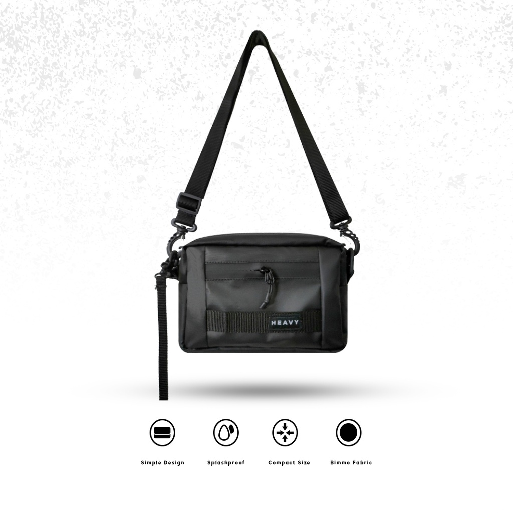 Tas Selempang Pria - Slingbag Dan Handbag Clutch Heavy Premium Waterproof Heavy