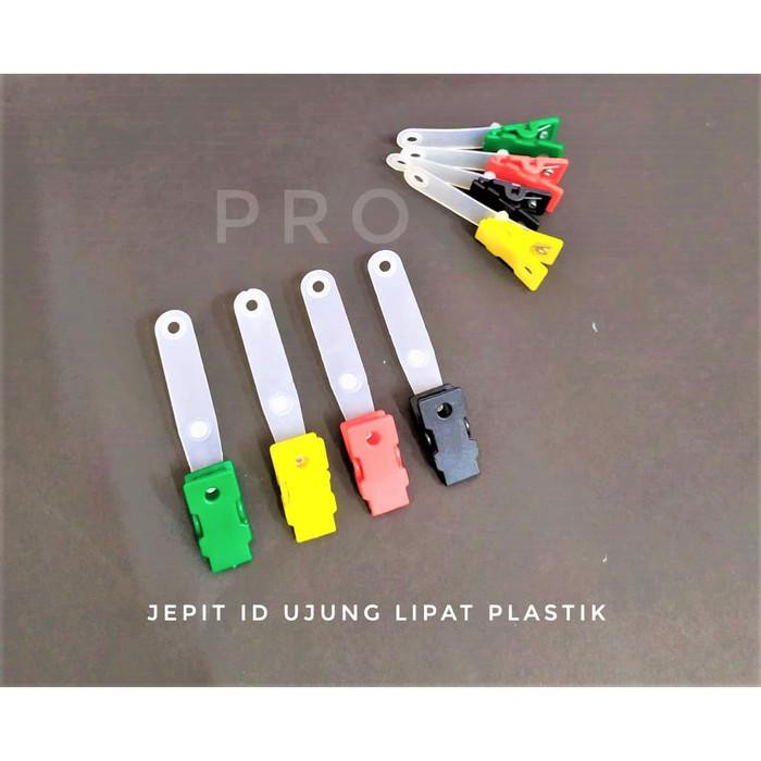 

Jepit Id Card Holder Warna Plastik Name Tag