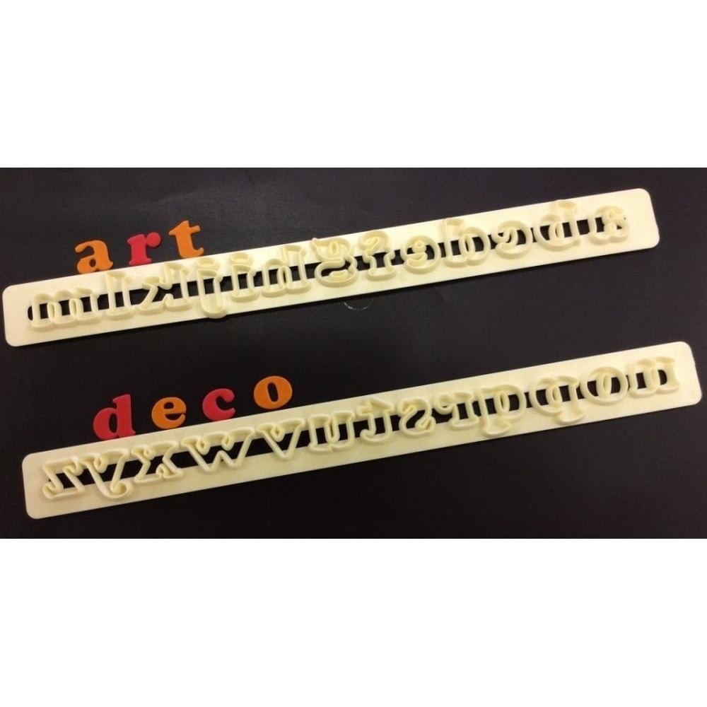 

FMM Alphabet Art Deco lower case