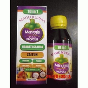 MADU KURMA MANGGIS PLUS PROPOLIS