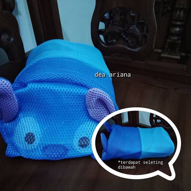 Pouch laundry stitch