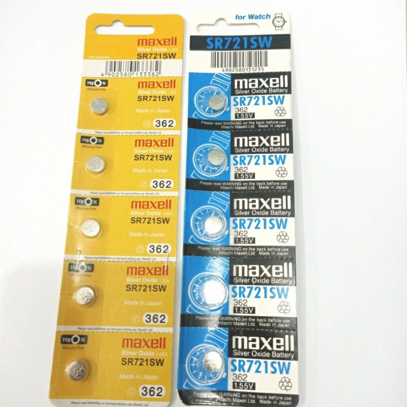 BATERAI MAXELL SR 721 SW / 362
