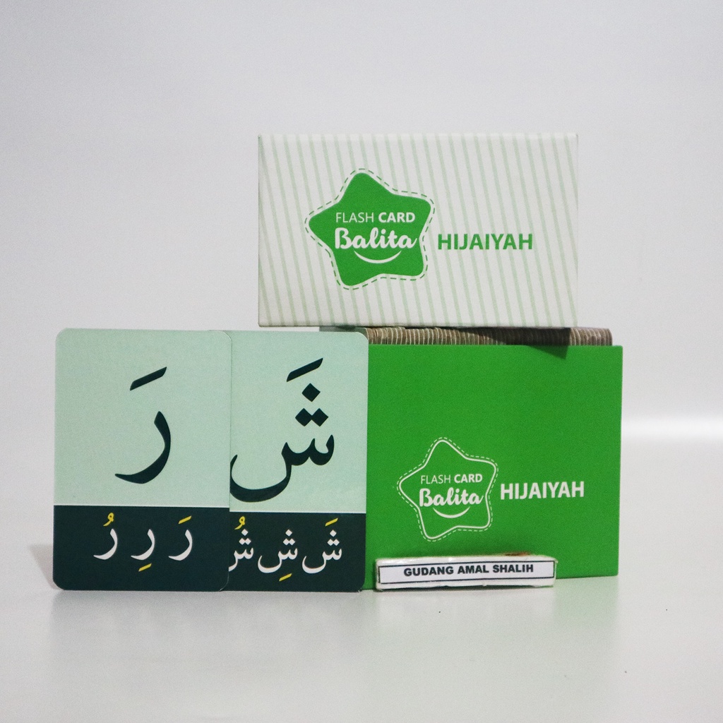 Flash Card Balita Hijaiyah BOX Iqra Balita - Ngara Rizki Kinsky