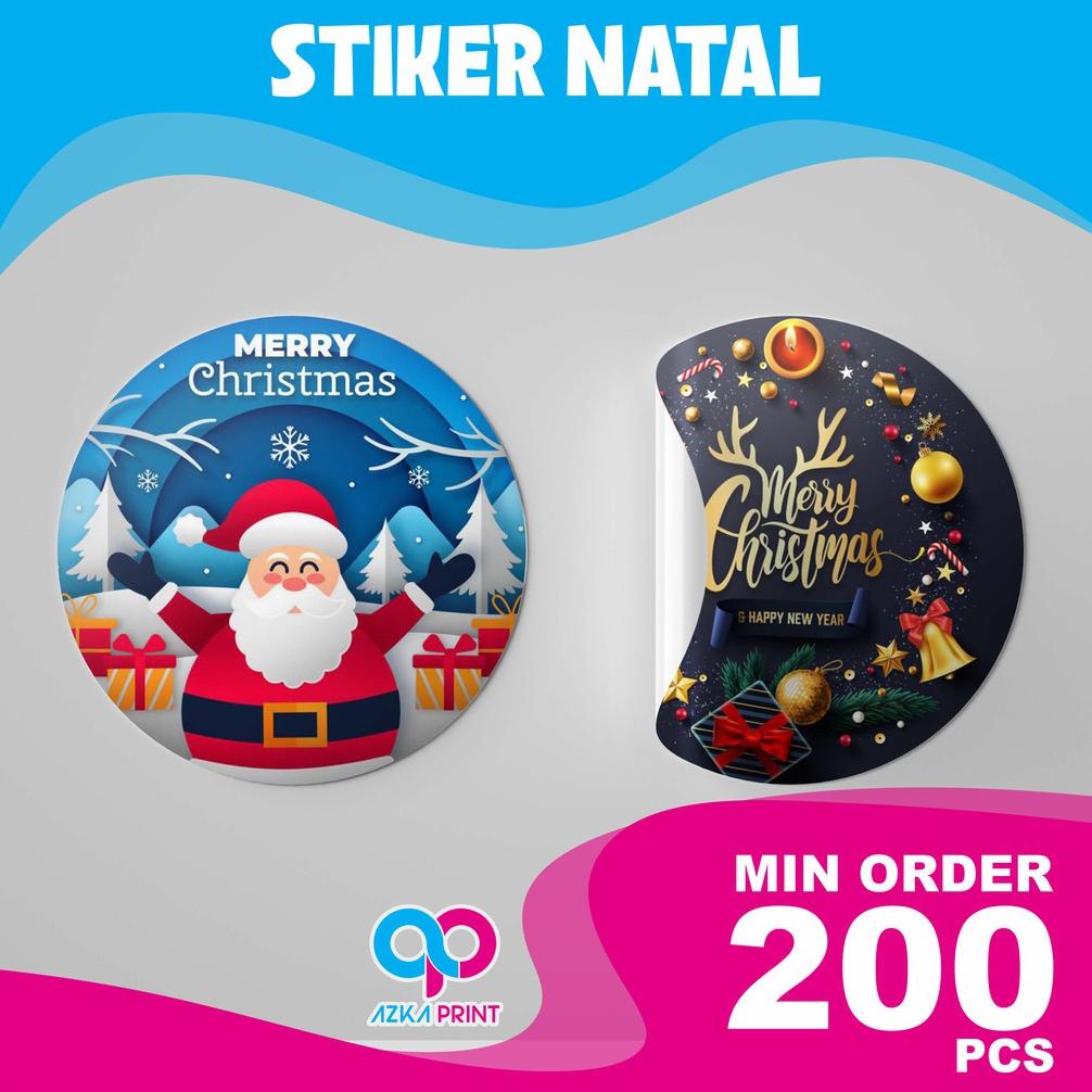 

[CROMO] CETAK STIKER BULAT EDISI NATAL - LABEL NAMA - LABEL MAKANAN NATAL HABISIN SETOK