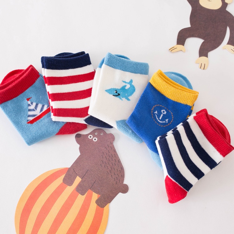 MURMURE.BABY I SUPER SAILORS KAOS KAKI ANAK LAKI LAKI PEREMPUAN 6 BULAN - 3 TAHUN IMPORT