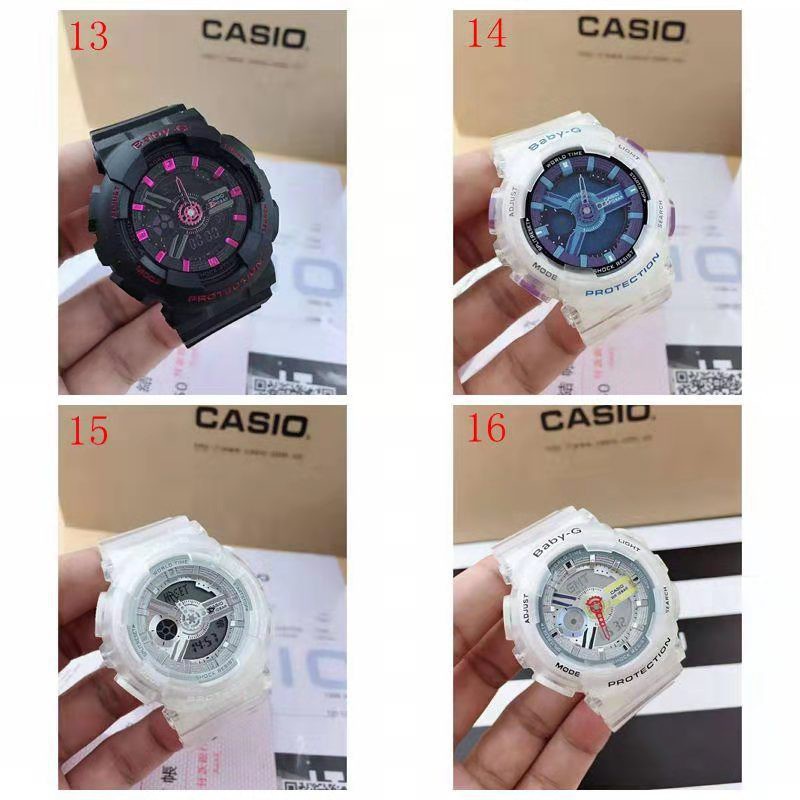 G-SHOCK GMA-S110MP Waterproof Ladies Watch Digital Watch Pink BABY-G BA110 Jam Tangan Wanita