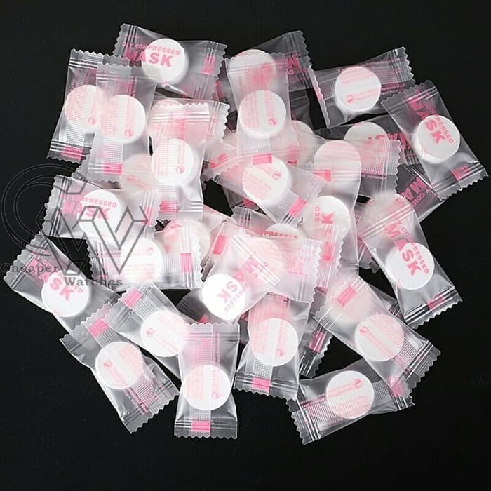 Cheaper-DIY Compressed Mask 10pcs Masker Kompres Masker Permen Termurah