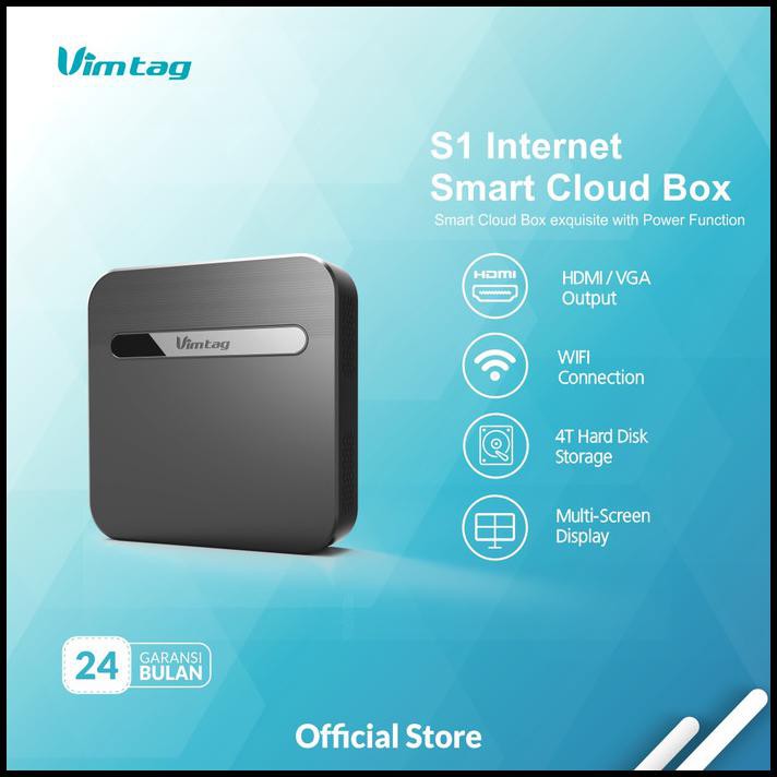 Resmi Vimtag S1 Cloud Box Nvr For Ip Camera Cctv Up To 16Ch Kamera Pengintai Paling Murah