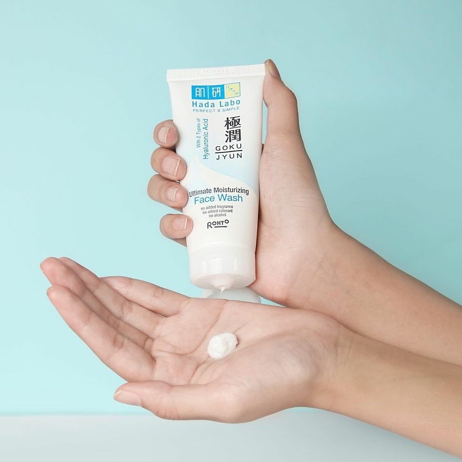 HADA LABO Gokujyun Ultimate Moisturizing FACE WASH / SABUN