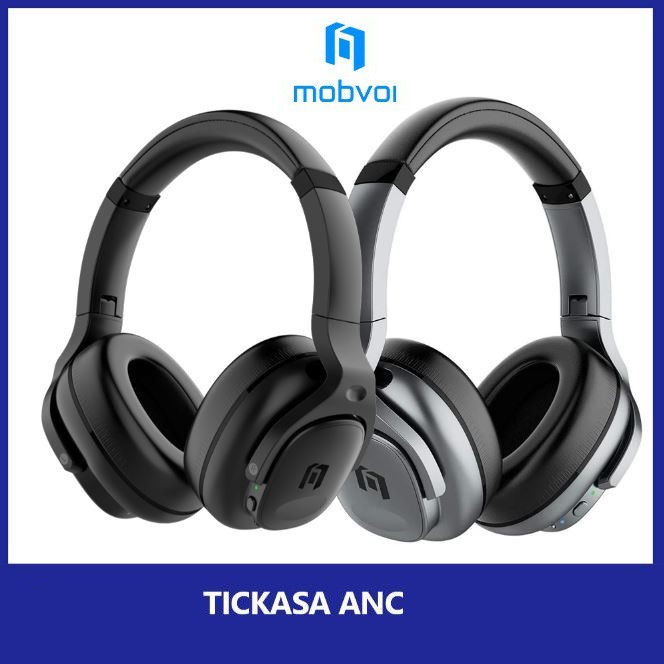 TicKasa ANC Foldable Bluetooth Wireless Headphones - Headphone Bluetooth with ANC Features