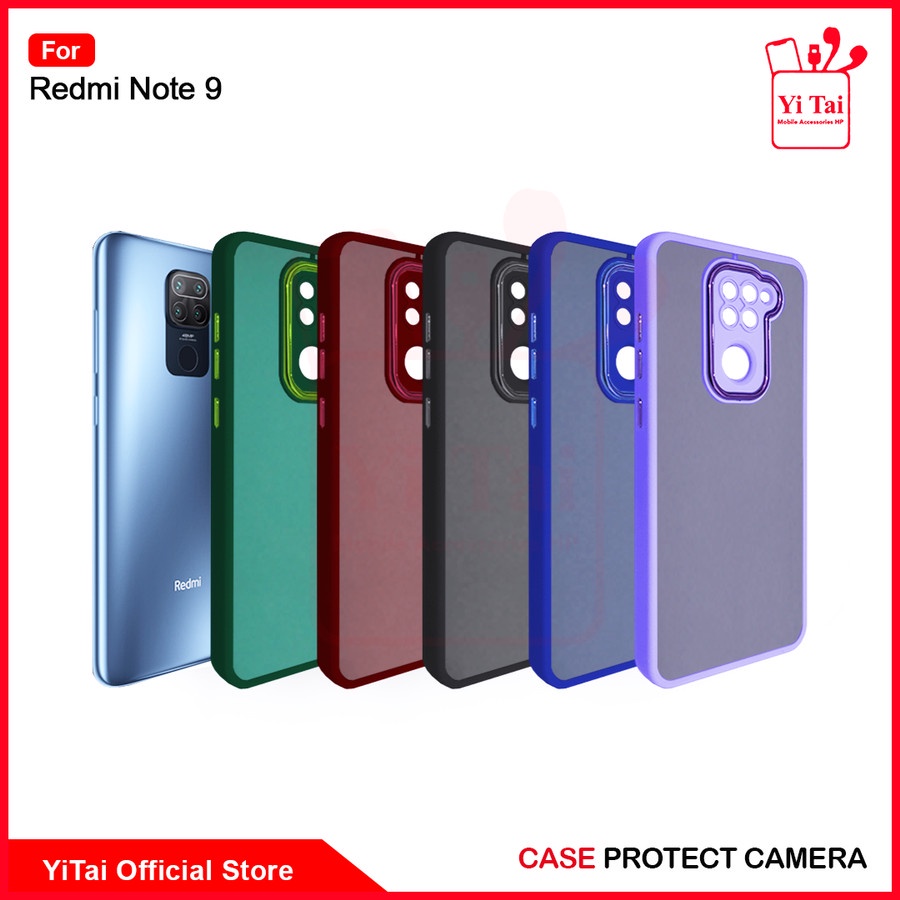 YC02 CASE YI TAI PROTECT KAMERA XIAOMI REDMI NOTE 8 NOTE 8PRO NOTE 9 - BDC