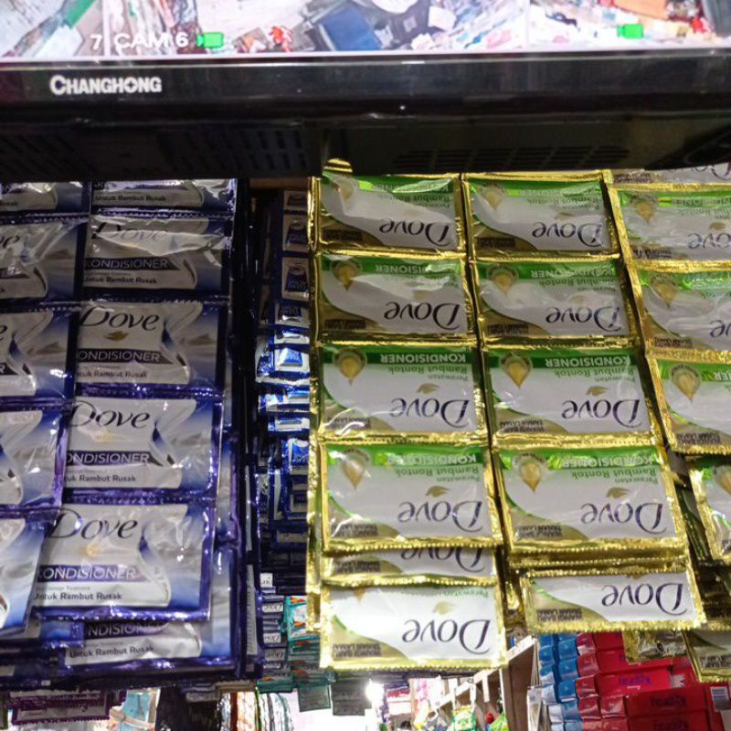 Dove conditioner sachet anti rambut rontok&rusak