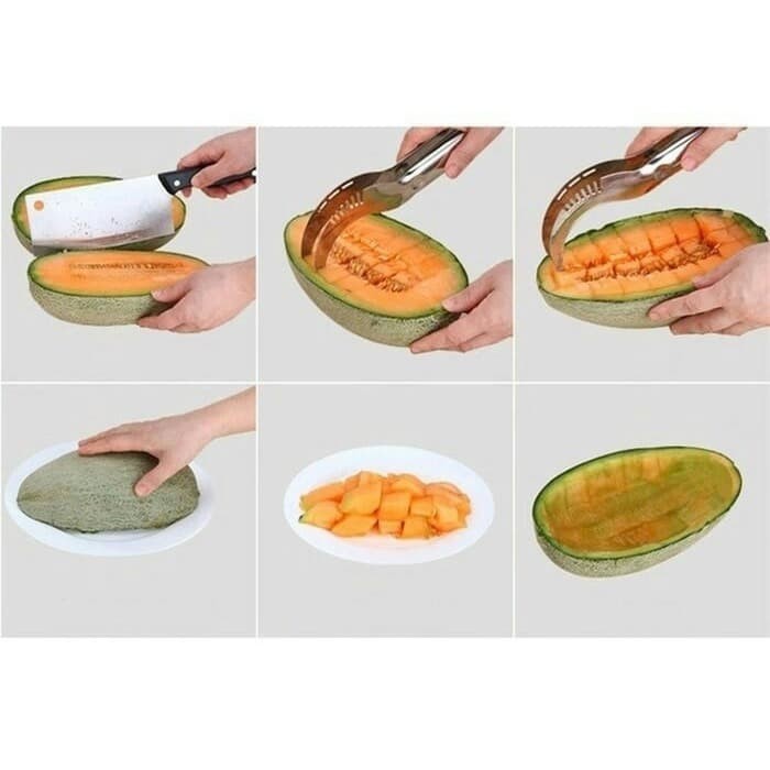 BAROKAH GAMIS MAGIC FRUIT SLICER WATERMELON ALAT IRIS POTONG BUAH SEMANGKA PEMOTONG