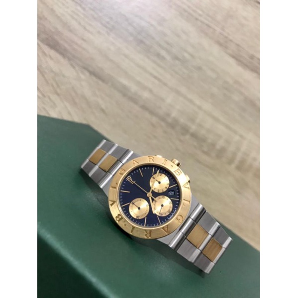 Jam Tangan BVLGARI Diagono pria second original branded jam mewah authentic 2nd
