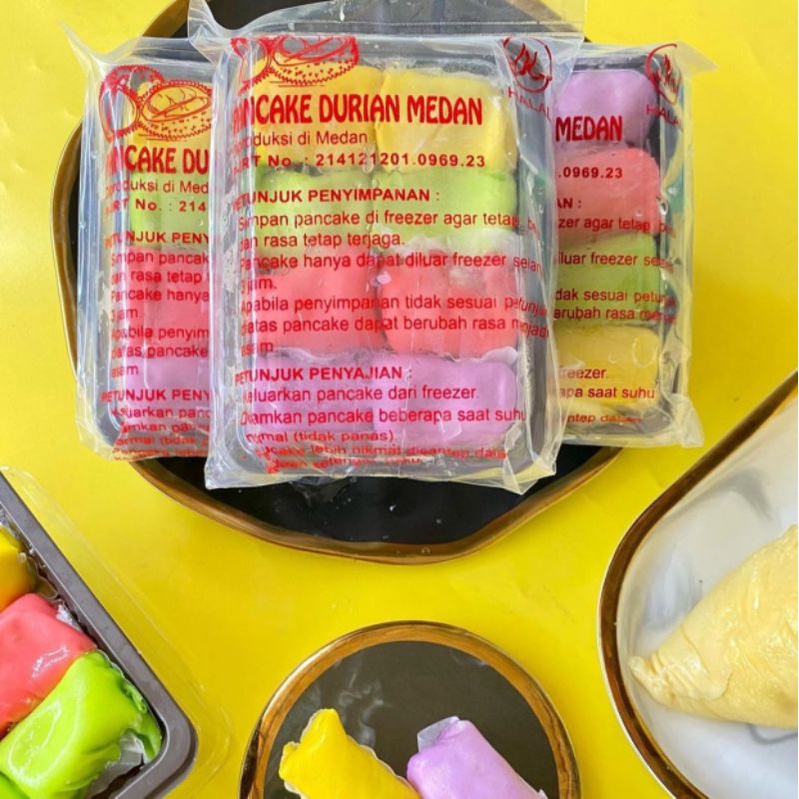 

Pancake durian mini isi 8