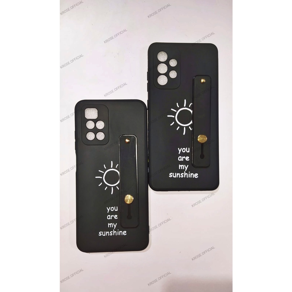 Xiaomi Poco M3 / Poco M3 Pro / Redmi Note 10 5G Liquid Case Strap Holder Sunshine Cute Edition Phone