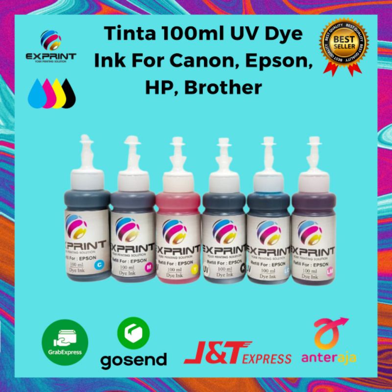 TINTA REFILL UV DYE INK 85ml For Canon /Epson /Brother