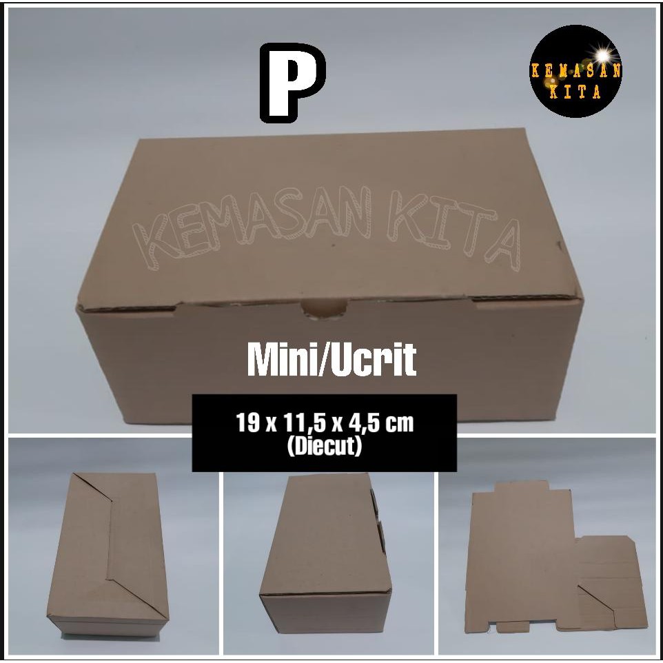 

KARDUS BOX SEPATU MINI TIPE P 19X 11,5 X 4,5 CM