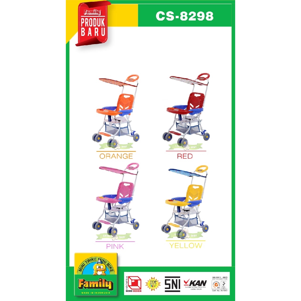  Kursi  Makan Bayi  Chair Stroller Family  stroller kursi  