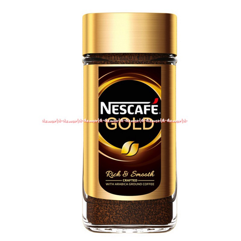 Nescafe Gold Rich &amp; Smooth Arabica and Robusta Blend 100gr Kopi