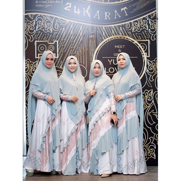 GAMIS SET MUTIARA by YUNIA SYARI