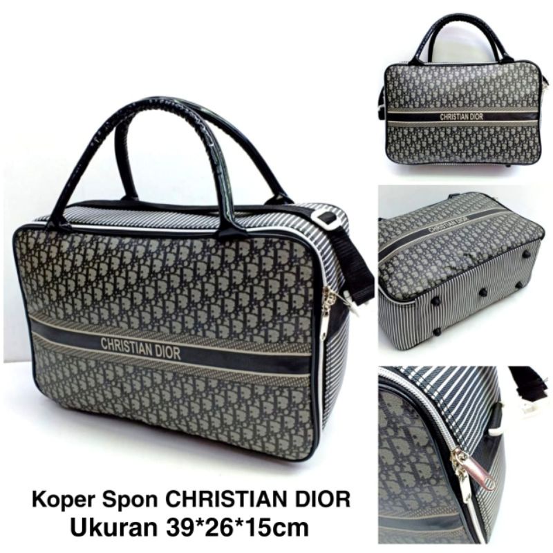 TRAVEL BAG KOPER SPON TAS JINJING DIOR
