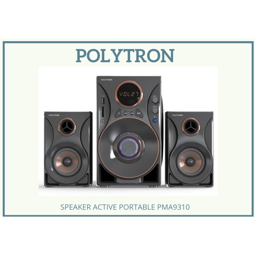 SPEAKER ACTIVE PORTABLE POLYTRON PMA9310