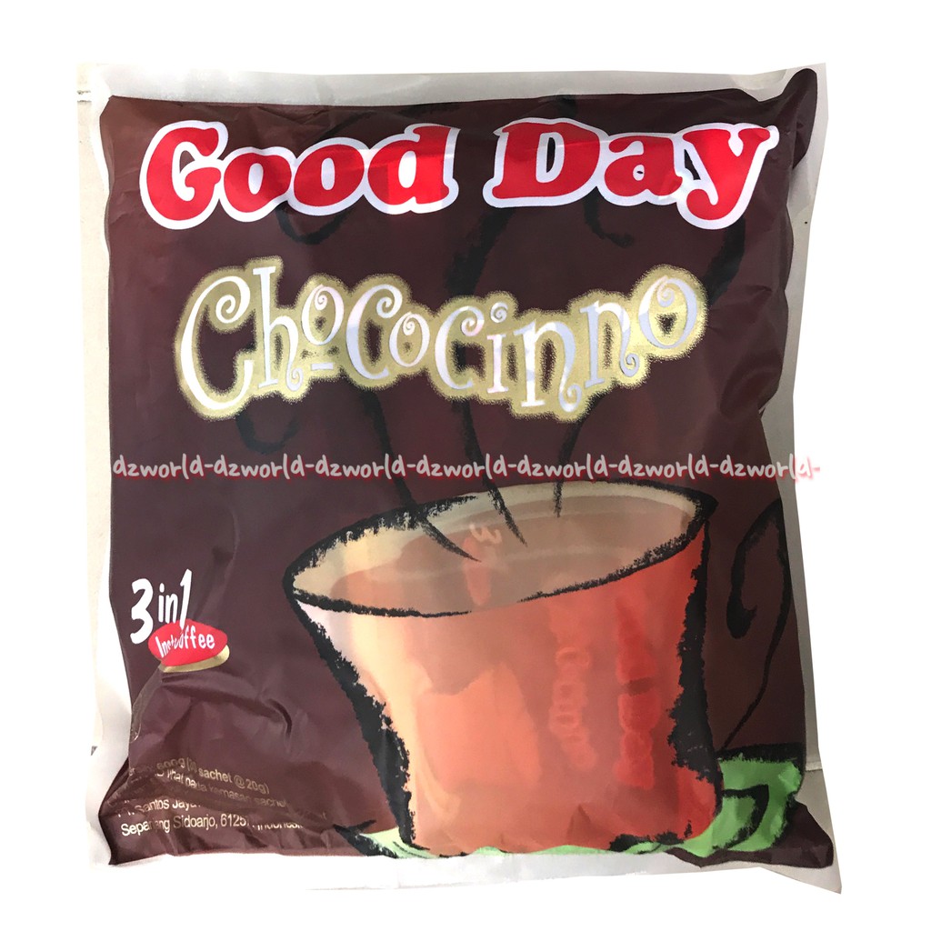 

Good Day Chococinno Isi 30sachet Kopi Instan Goodday Gooday Coco Cino Kopi Instan Kopi Coklat 3in1 Instan Coffee 30pcs