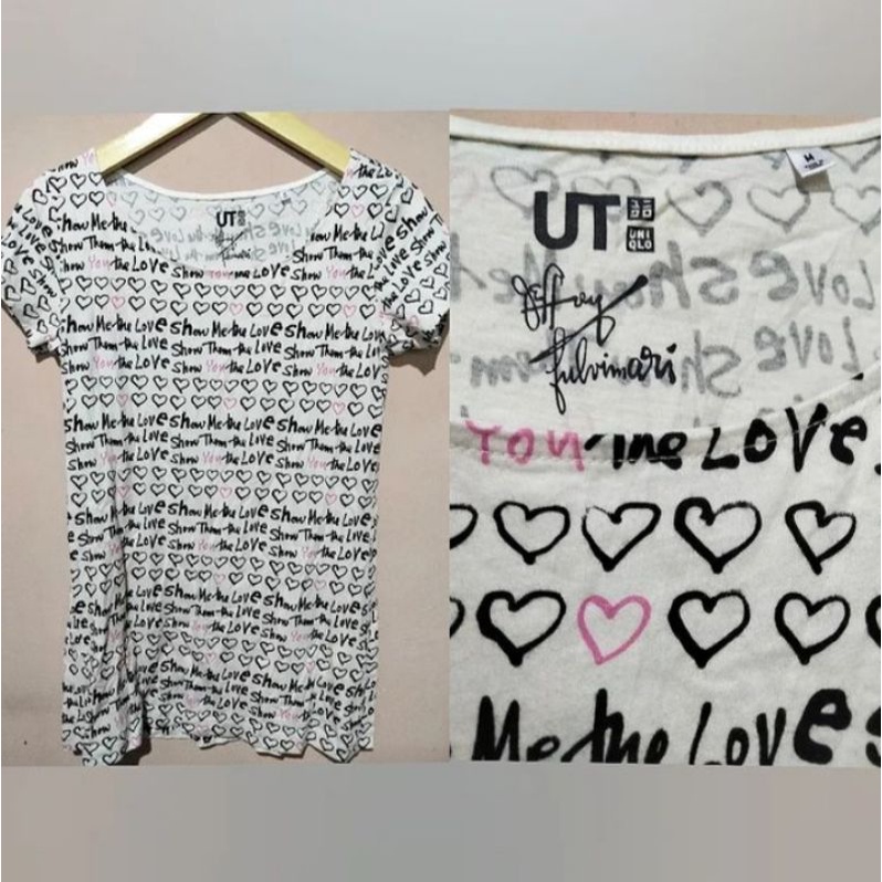 preloved kaos Uniqlo