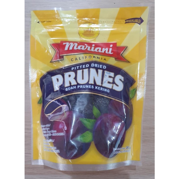 

Buah Kering - Mariani California Pitted Dried Prunes Buah Prem Kering 283 Gram