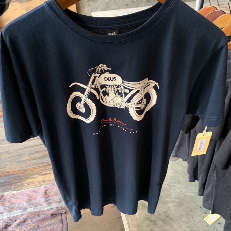 Baju Pria Deus Ex Machina Original Wildcat Nf Navy New