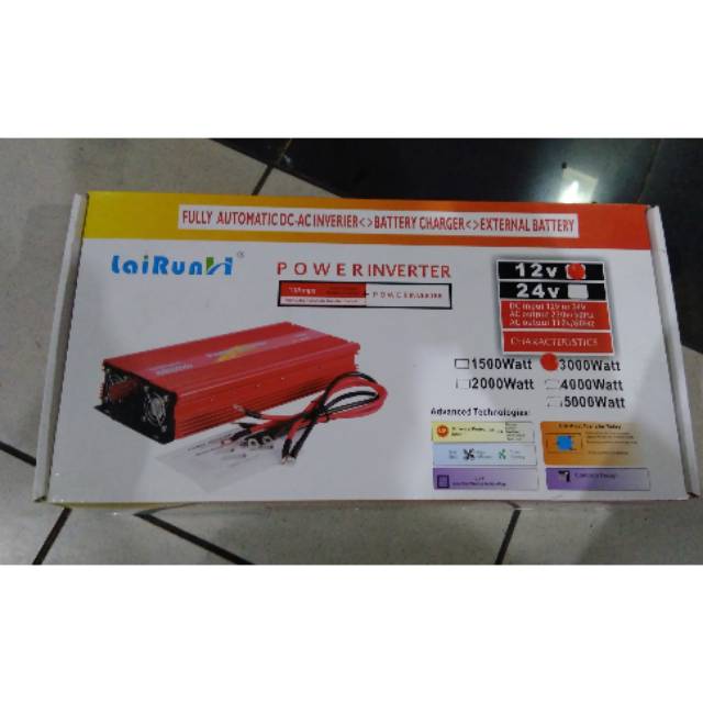 Power inverter 12v 3000watt
