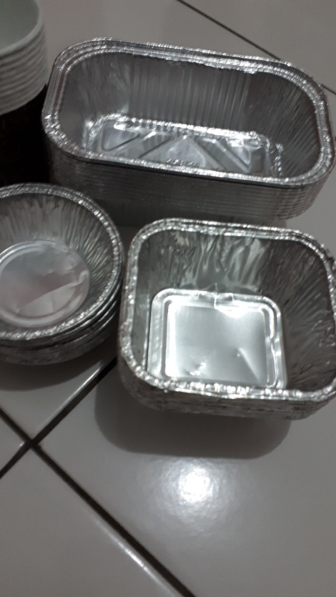 Alumuniumfoil Bx0350/wadah Makanan Panggang