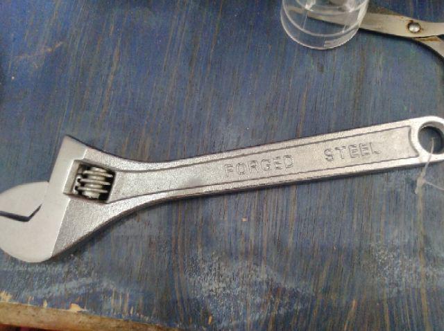 Hiroki Kunci Inggris 10 Inch Heavy Duty Buka Baut Mur Bengkel Industri Adjustable Wrench Key Open Up